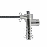DICOTA D30887 cable lock Black, Stainless steel 2 m