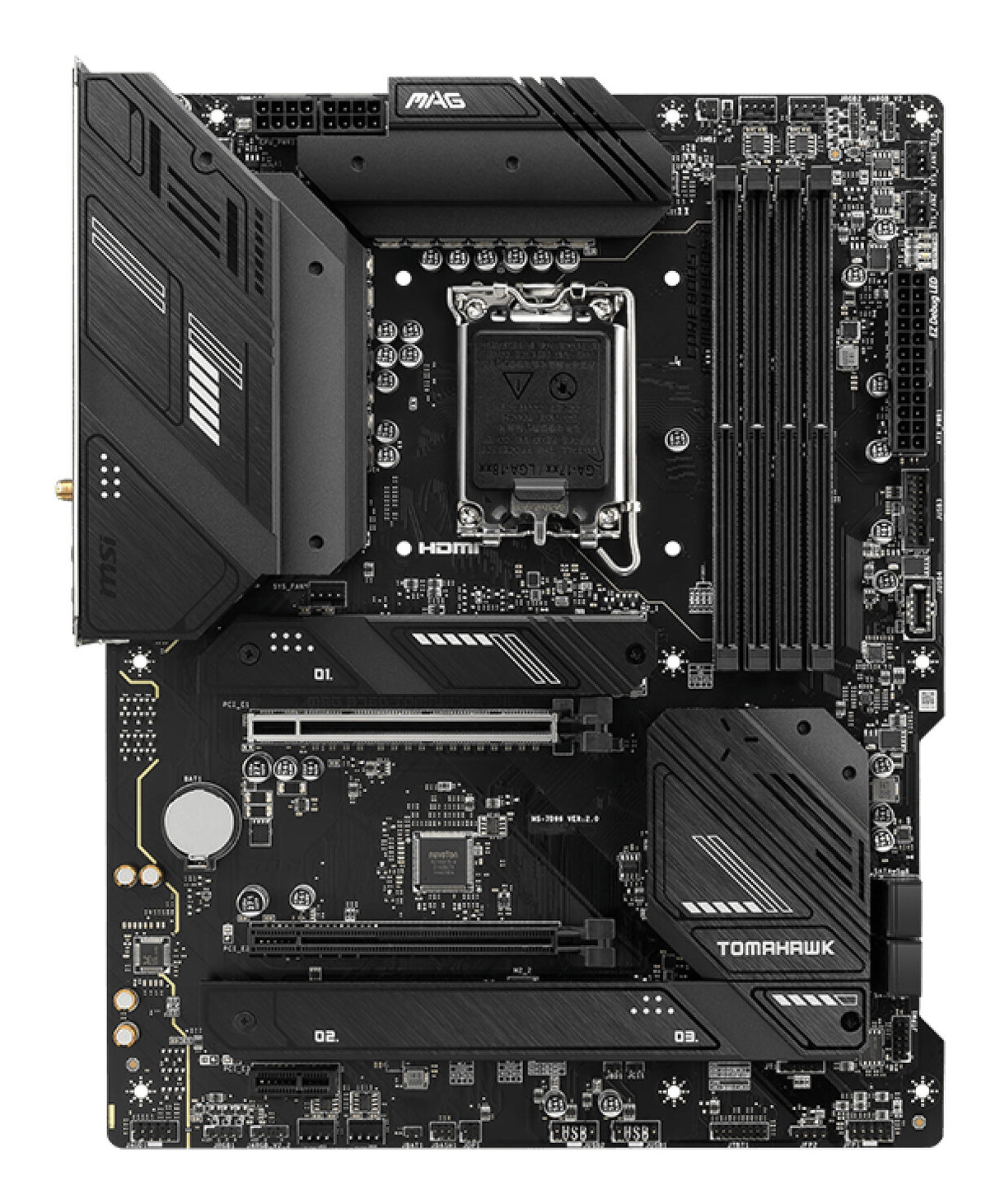 MSI MAG B760 TOMAHAWK WIFI motherboard LGA 1700 ATX