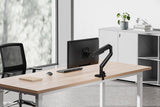 Neomounts DS70-250BL1 Monitor arm 17-35" - gas spring - Topfix - 180°-stop