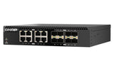 QNAP QSW-3216R-8S8T network switch Unmanaged L2 10G Ethernet (100/1000/10000) Black