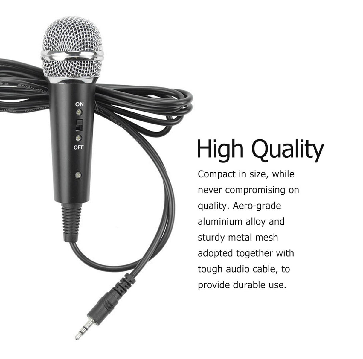 Varr Gaming Microphone Set, Includes Microphone (3.5mm), Pop Filter, Shock Basket, Tripod and Adapter, Microphone sensitivity -58±2dB and omnidirectional, Windows/iOS compatible