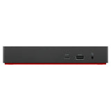 Lenovo 40AY0135UK laptop dock/port replicator Wired USB 3.2 Gen 1 (3.1 Gen 1) Type-C Black