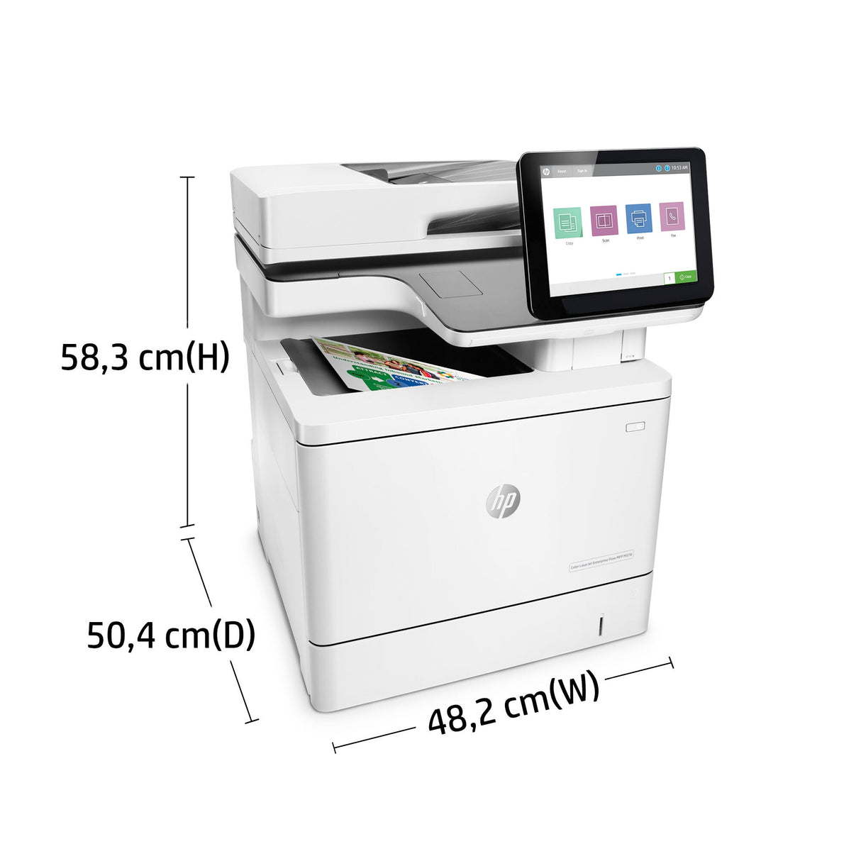 HP Color LaserJet Enterprise Flow MFP M578c