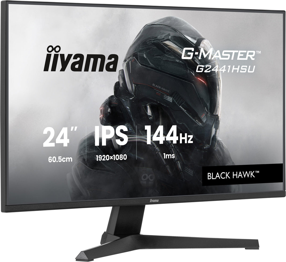 iiyama G2441HSU-B1 computer monitor 60.5 cm (23.8") 1920 x 1080 pixels Full HD LED Black