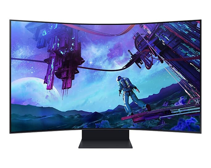 Samsung LS55CG970NU computer monitor 139.7 cm (55") 3840 x 2160 pixels 4K Ultra HD LED Black