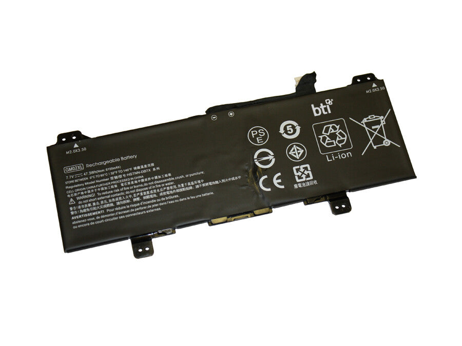 BTI 917679-271 compatible 47.3Wh 2-cell battery for HP CHROMEBOOK 11 G6