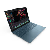 Lenovo Yoga Pro 9 16IMH9 Intel Core Ultra 9 185H Laptop 40.6 cm (16") 3.2K 64 GB LPDDR5x-SDRAM 1 TB SSD NVIDIA GeForce RTX 4070 Wi-Fi 6E (802.11ax) Windows 11 Home UK English Teal