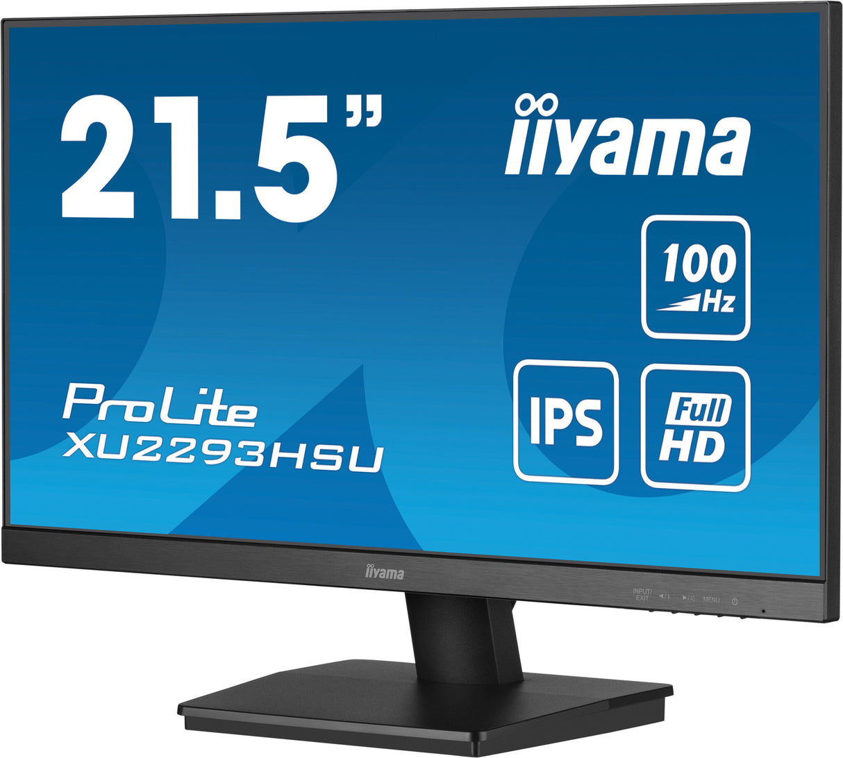 iiyama ProLite XU2293HSU-B7 computer monitor 54.6 cm (21.5") 1920 x 1080 pixels Full HD LED Black