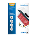 Fellowes A3 Glossy 175 Micron Laminating Pouch - 100 pack