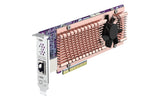 QNAP Card QM2 interface cards/adapter Internal PCIe, RJ-45