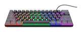 Trust GXT 867 Acira keyboard Gaming USB QWERTY UK English Black, Grey