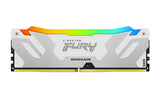 Kingston Technology FURY 32GB 7600MT/s DDR5 CL38 DIMM (Kit of 2) Renegade RGB White XMP