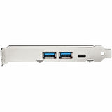 StarTech.com 5-Port USB PCIe Card - 10Gbps USB 3.1 Gen 2 PCIe Card w/ 1x USB-C & 2x USB-A - 1x 2 Port IDC (Internal 5Gbps USB Header Expansion) - USB C PCI Express Controller Card