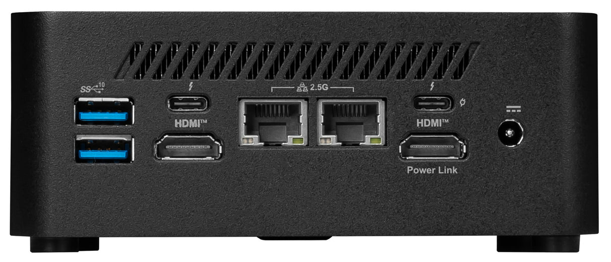 MSI Cubi NUC 1M Intel Core 7 150U (14th Gen - Series 1) Barebone, NUC, SFF, Mini Computer, HTPC, (NO RAM, NO Storage, NO OS), Intel Graphics/DDR5/Dual ThunderBolt 4/Dual HDMI/Dual LAN/WiFi 6E/BT 5.3/VESA - NUC 1M i7 150U BB