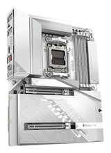 GIGABYTE B850 AORUS STEALTH ICE Motherboard - AMD Ryzen 9000 Series CPUs, 14+2+2 Phases Digital VRM, up to 8200MHz DDR5 (OC), 2xPCIe 5.0 + 2xPCIe 4.0 M.2, WIFI 7, 5 GbE LAN, USB 3.2 Gen 2