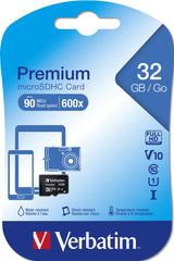 Verbatim Premium 32 GB MicroSDHC Class 10