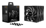 be quiet! Pure Wings 3 140 mm PWM high-speed Triple Pack Computer case Fan 14 cm Black 3 pc(s)