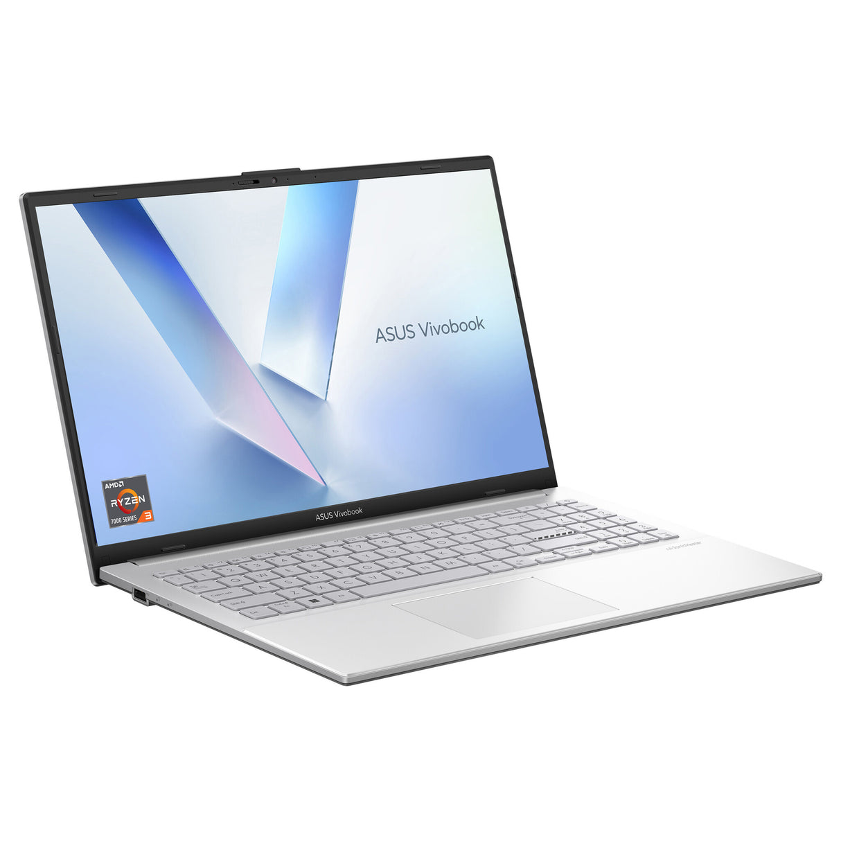 ASUS Vivobook Go 15 E1504FA-BQ2077W AMD Ryzen™ 3 7320U Laptop 39.6 cm (15.6") Full HD 8 GB LPDDR5-SDRAM 512 GB SSD Wi-Fi 6E (802.11ax) Windows 11 Home Silver