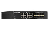 QNAP QSW-3216R-8S8T network switch Unmanaged L2 10G Ethernet (100/1000/10000) Black