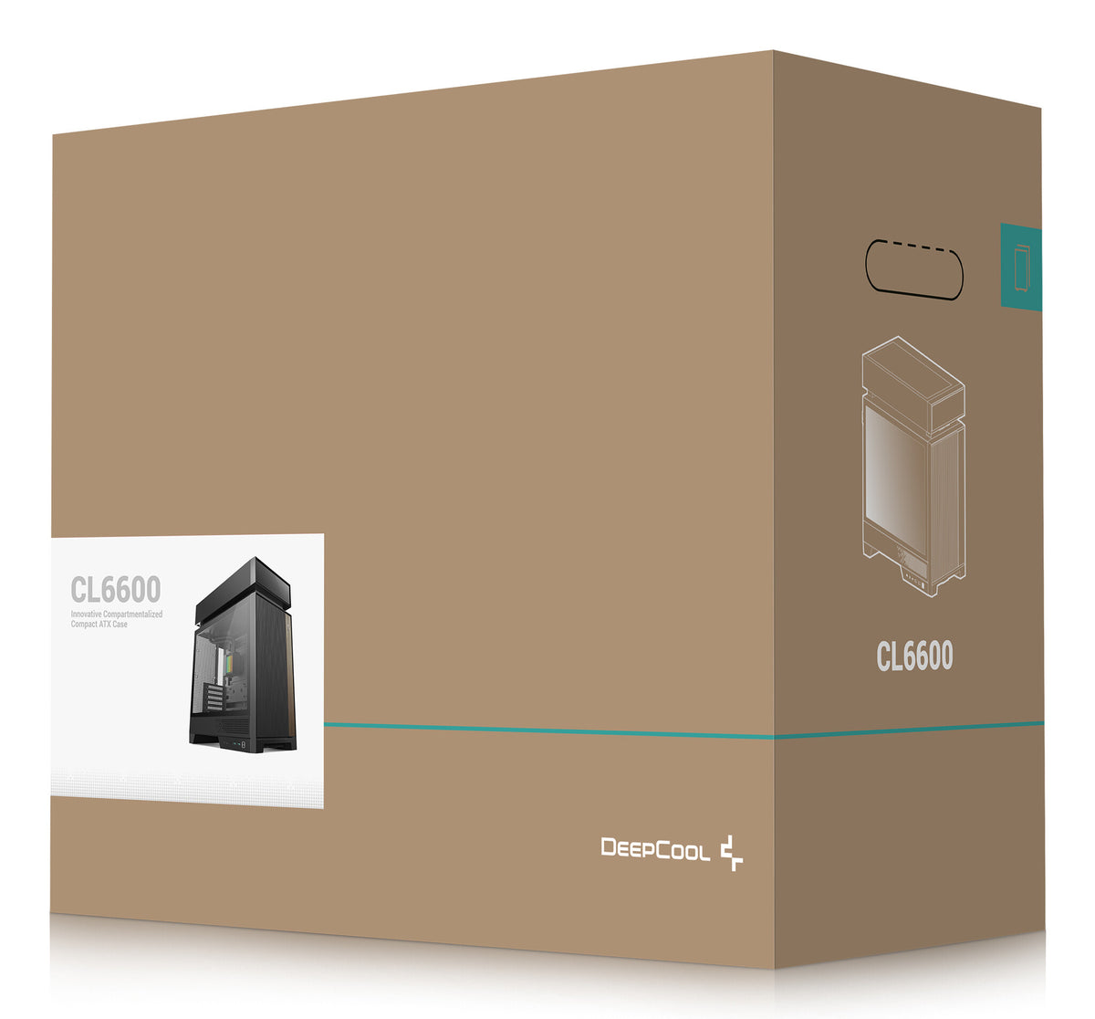 DeepCool CL6600 Midi Tower Black