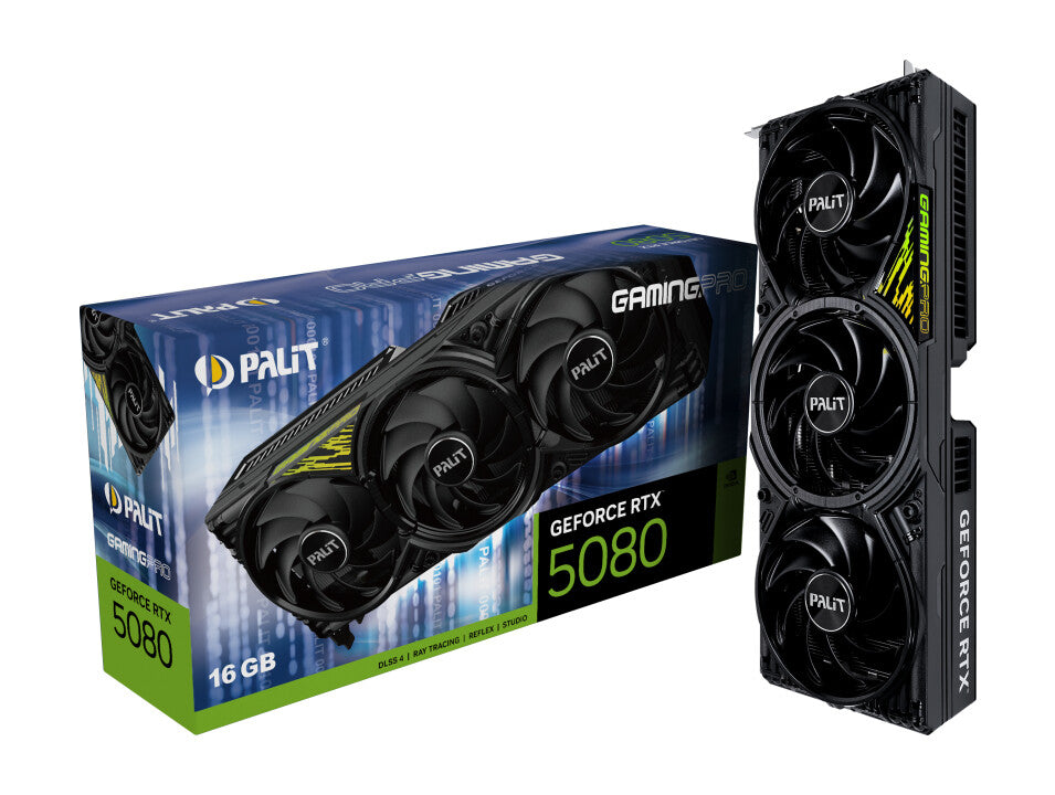 Palit GeForce RTX 5080 GamingPro V1 NVIDIA 16 GB GDDR7
