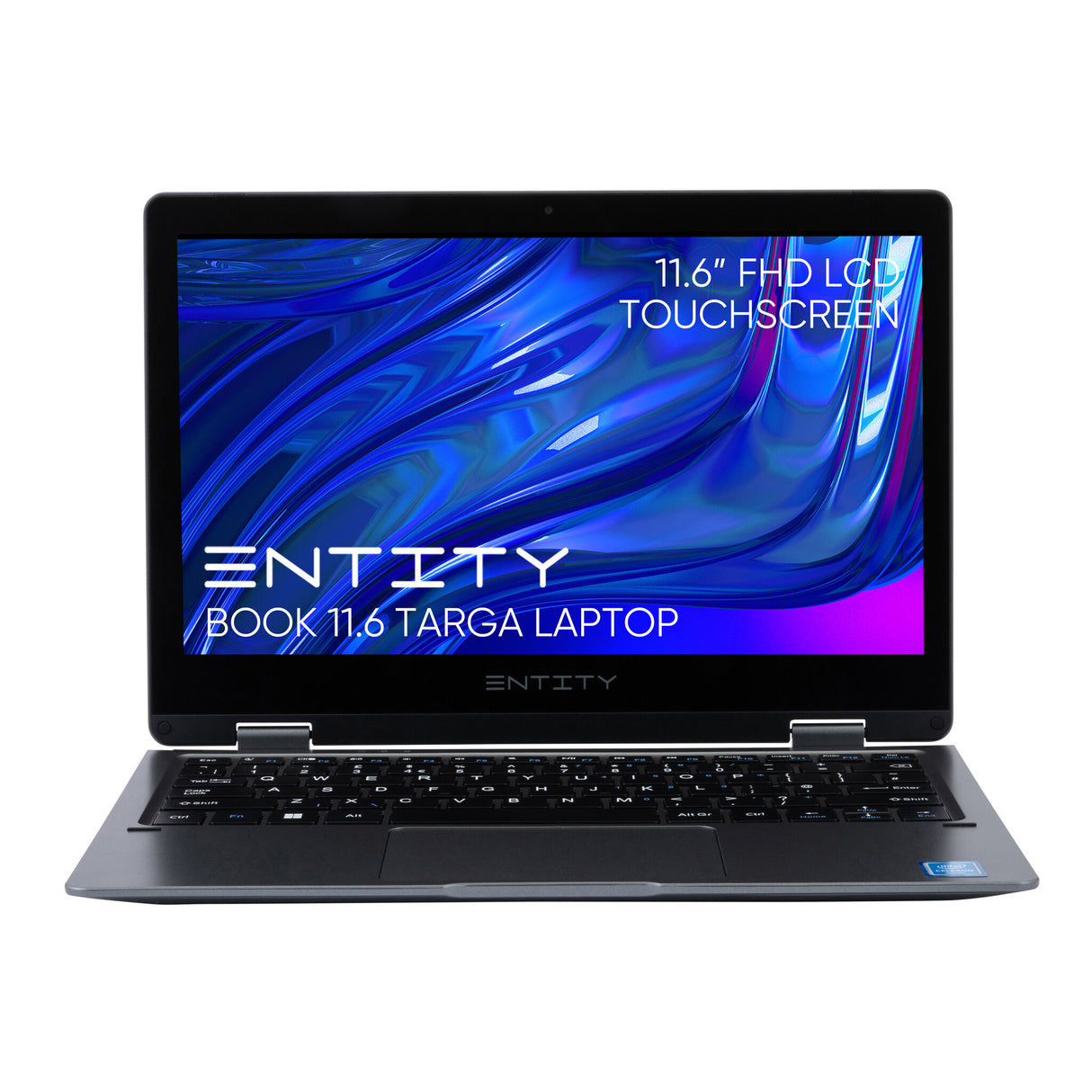 Entity Book 11.6" 2in1 Convertible Targa Laptop Intel® Celeron® Dual-Core N4020 29.5 cm (11.6") Touchscreen HD 4 GB LPDDR4-SDRAM 128 GB eMMC Wi-Fi 5 (802.11ac) Windows 11 Home UK English Grey