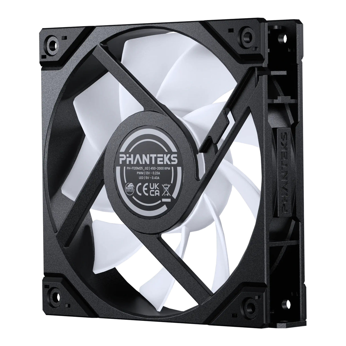 Phanteks M25G2-120 Processor Fan 12 cm Black 3 pc(s)