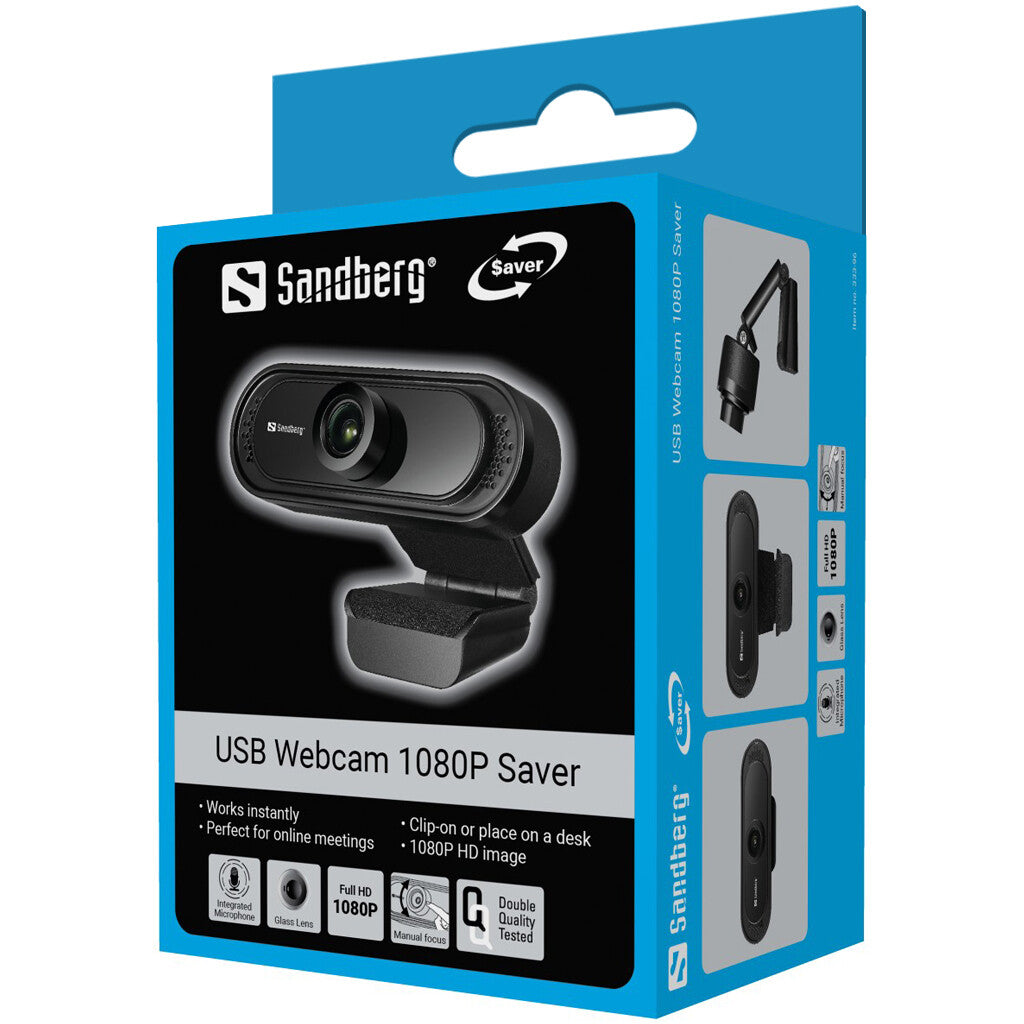 Sandberg USB Webcam 1080P Saver