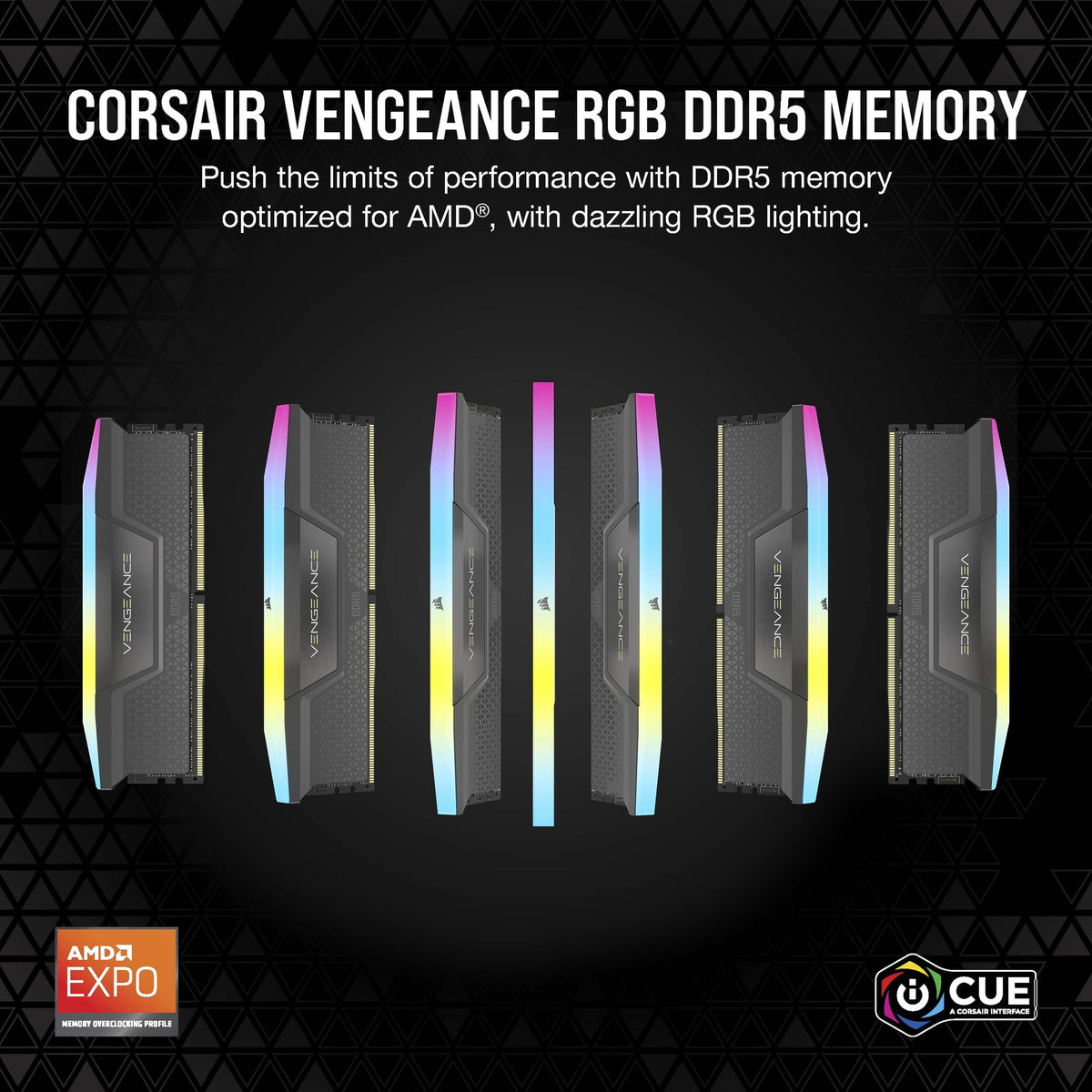 Corsair Vengeance RGB memory module 32 GB 2 x 16 GB DDR5 288-pin DIMM