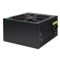 EVO LABS BR500-12BL Fuente de alimentación de 500 W, ventilador silencioso negro de 120 mm con ventilación mejorada, no modular, estable y confiable, empaquetado al por menor