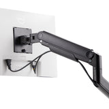 StarTech.com Monitor Desk Mount for up to 49in 32:9 Ultrawide Curved Screens, Mechanical Spring Arm, C-Clamp/Grommet, Tool-Less Adjustment, Max 44lb/20kg