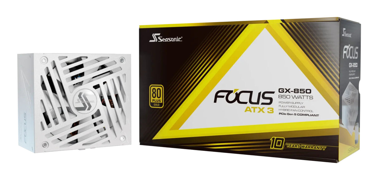 Seasonic Focus GX-850 power supply unit 850 W 20+4 pin ATX ATX White