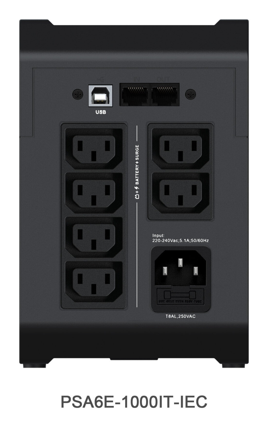 Vertiv PowerUPS 200 Essential PSA6E-1000IT-IEC, 1000VA/525W