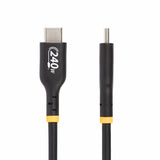 StarTech.com 1m USB-C Charging Cable, USB-IF Certified USB C Cable, 240W PD EPR, USB 2.0 Type-C Laptop Charger Cord, USB-C Data Transfer Cable, TPE Jacket, M/M