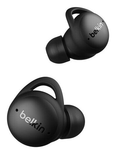 Belkin SoundForm Isolate Headphones Wireless In-ear Calls/Music/Sport/Everyday USB Type-C Bluetooth Black