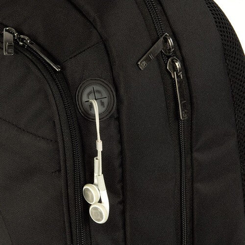 Tucano LATO MacBook Pro 16", Laptop 17" Backpack case 2 compartment Black