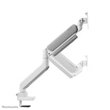 Neomounts DS70-450WH1 Monitor arm 17-42" - gas spring - Topfix - 180°-stop