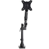 StarTech.com Desk Mount Monitor Arm with 2x USB 3.0 Ports, Full Motion Single Monitor Mount, up to 34" (17.6lb/8kg) VESA Display, Clamp/Grommet Mount, Mechanical Spring