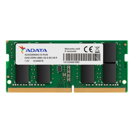 Adata Premier AD4S26668G19 - SGN 8GB SODIMM System Memory