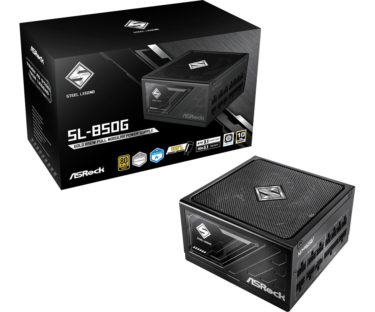Asrock SL-850G power supply unit 850 W 24-pin ATX ATX Black