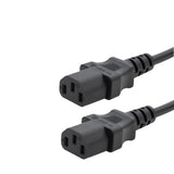 connektgear 2.5m UK Mains Power Splitter Cable - UK Plug to 2 x C13 Sockets