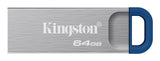 Kingston Technology DataTraveler 64GB Kyson 220MB/s Metal USB 3.2 Gen 1