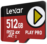 Lexar PLAY PRO microSDXC 512 GB UHS-I Class 3