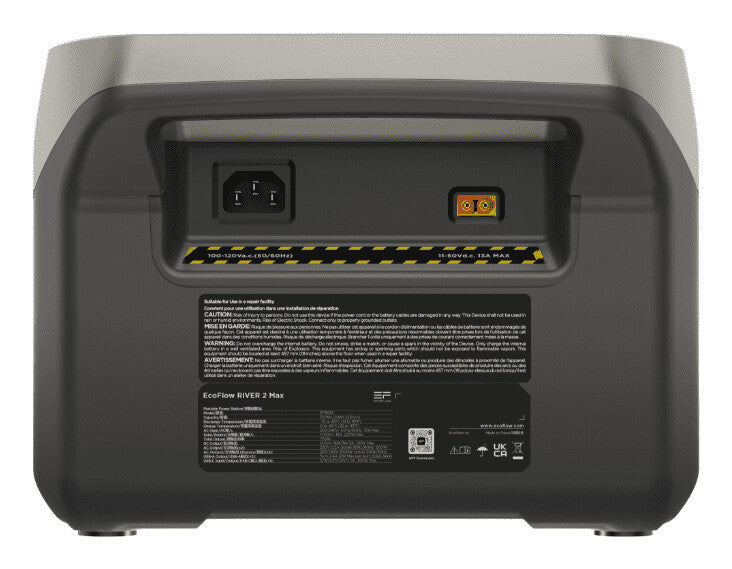 EcoFlow RIVER 2 Max UK portable power station Lithium Iron Phosphate (LiFePO4) 500 W 600 g