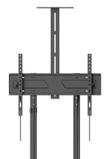 Manhattan Trolley Mount Stand for TV & Monitors, For screens 37" to 70", VESA compatibility: all between 200x200 to 600x400mm - check the dimensions of the four mounting holes on back of screen to ensure it fits, Max 70kg, Black, LFD, Bracket, Lifetime Wa
