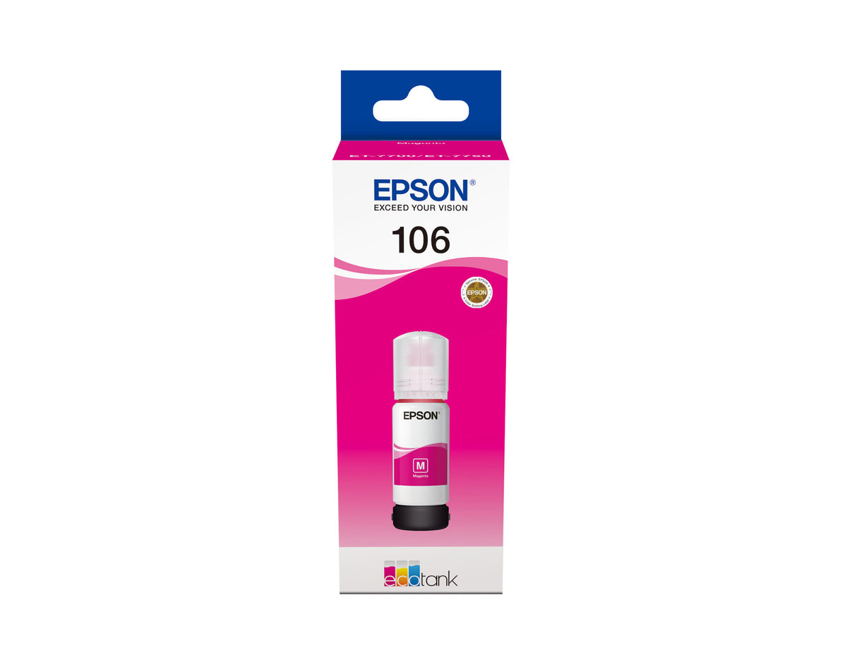 Epson 106 EcoTank Magenta ink bottle