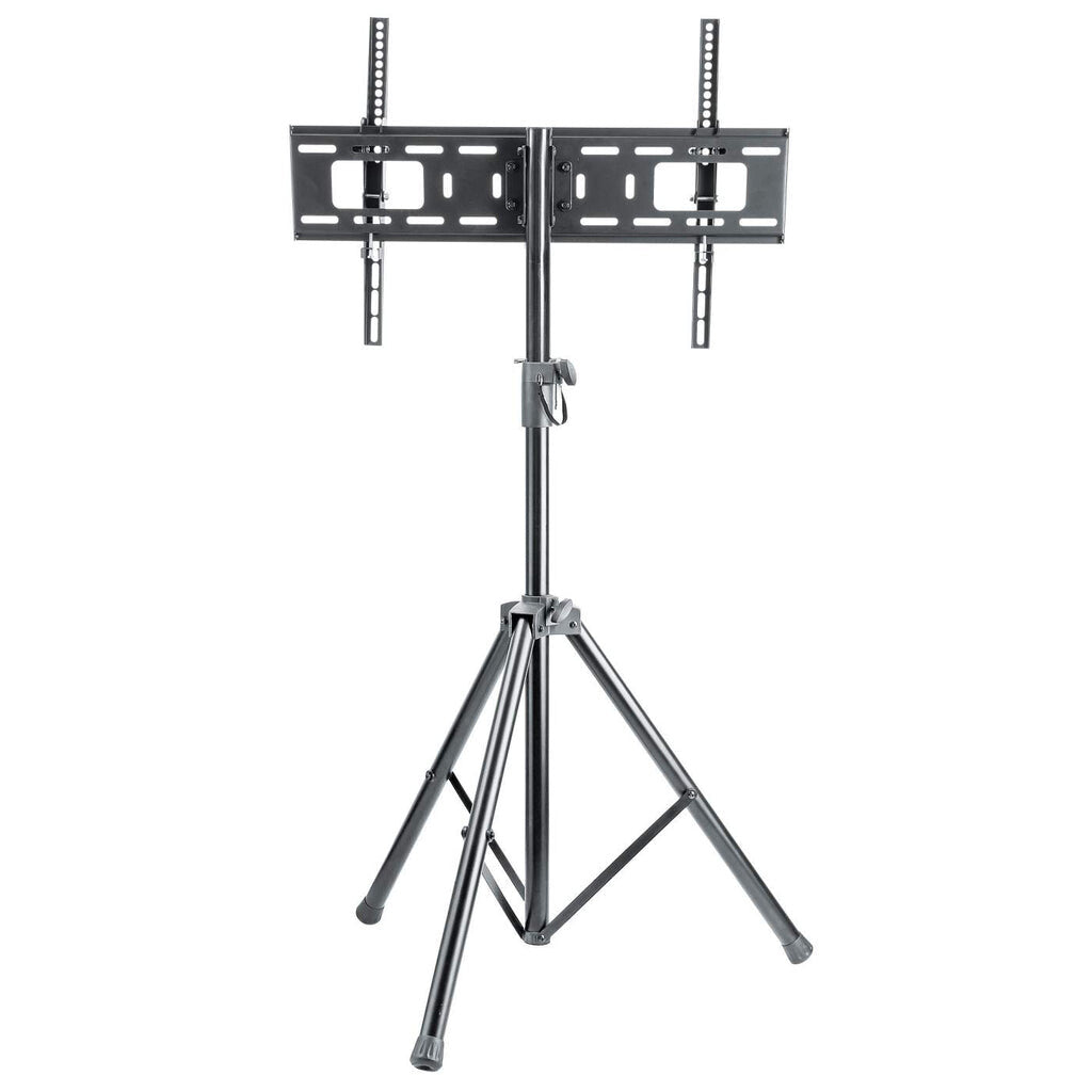 Manhattan Tripod Floor Mount for TV & Monitors, Stand Assembly, For screens: 37" to 65", VESA compatability: all between 200x200 to 600x400mm - check the dimensions of the four mounting holes on back of screen to ensure it fits, Max 35kg, Black, LFD, Brac