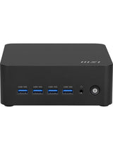 MSI Cubi Z AI 8M AMD Ryzen 7 8845HS, Desktop PC, SFF, Mini Computer, HTPC, (16GB RAM, 1TB Storage, Windows 11 PRO), AMD Radeon Graphics/DDR5/Dual HDMI/Dual LAN/WiFi 6E/BT 5.3/VESA