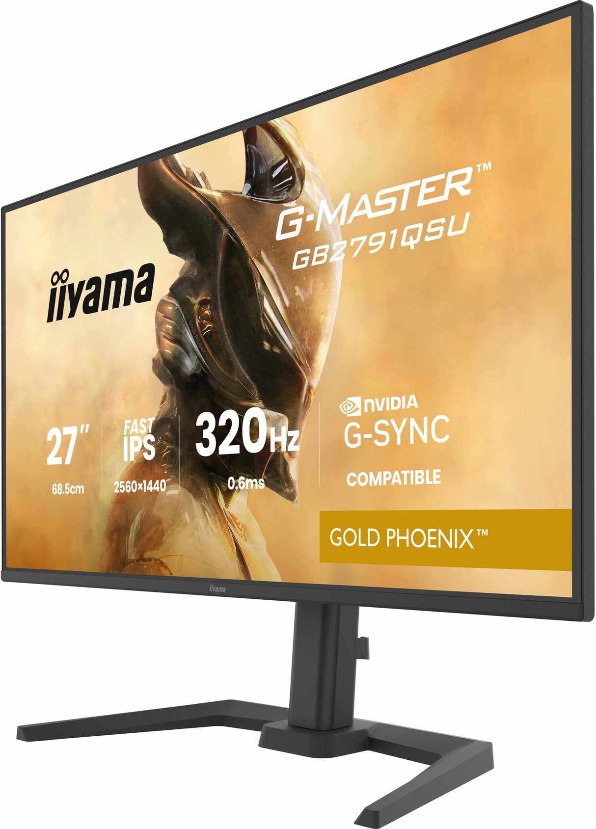 iiyama G-MASTER GB2791QSU-B1 computer monitor 68.6 cm (27") 2560 x 1440 pixels Wide Quad HD Black