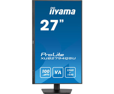 iiyama ProLite XUB2794QSU-B6 computer monitor 68.6 cm (27") 2560 x 1440 pixels Wide Quad HD LCD Black